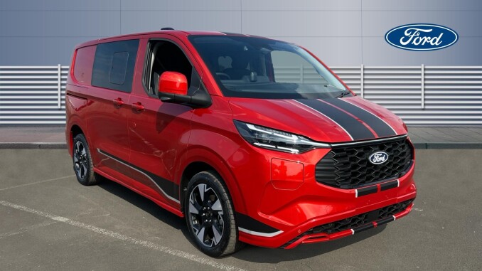 Ford Transit Custom 320 L1 Petrol Fwd 2.5 PHEV 232ps H1 Double Cab Van Sport Auto - Image 1